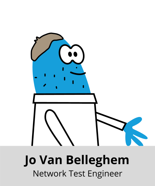 Jo Van Belleghem - Network Test Engineer