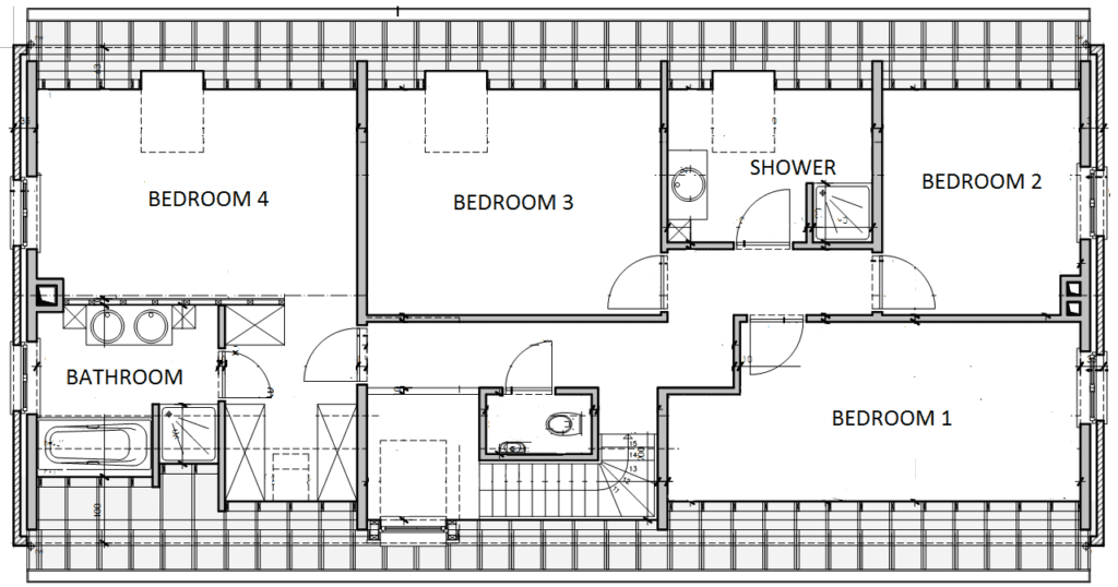 Wi-Fi test house top floor